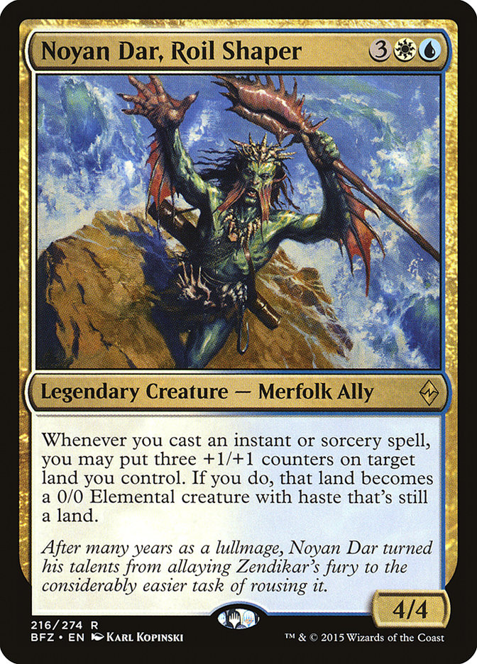 Noyan Dar, Roil Shaper [Battle for Zendikar] - Magic: The Gathering - Card Brawlers | Quebec | Canada |