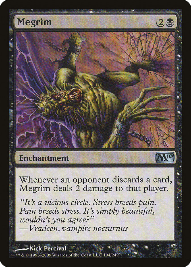 Megrim [Magic 2010] - Magic: The Gathering - Card Brawlers | Quebec | Canada |