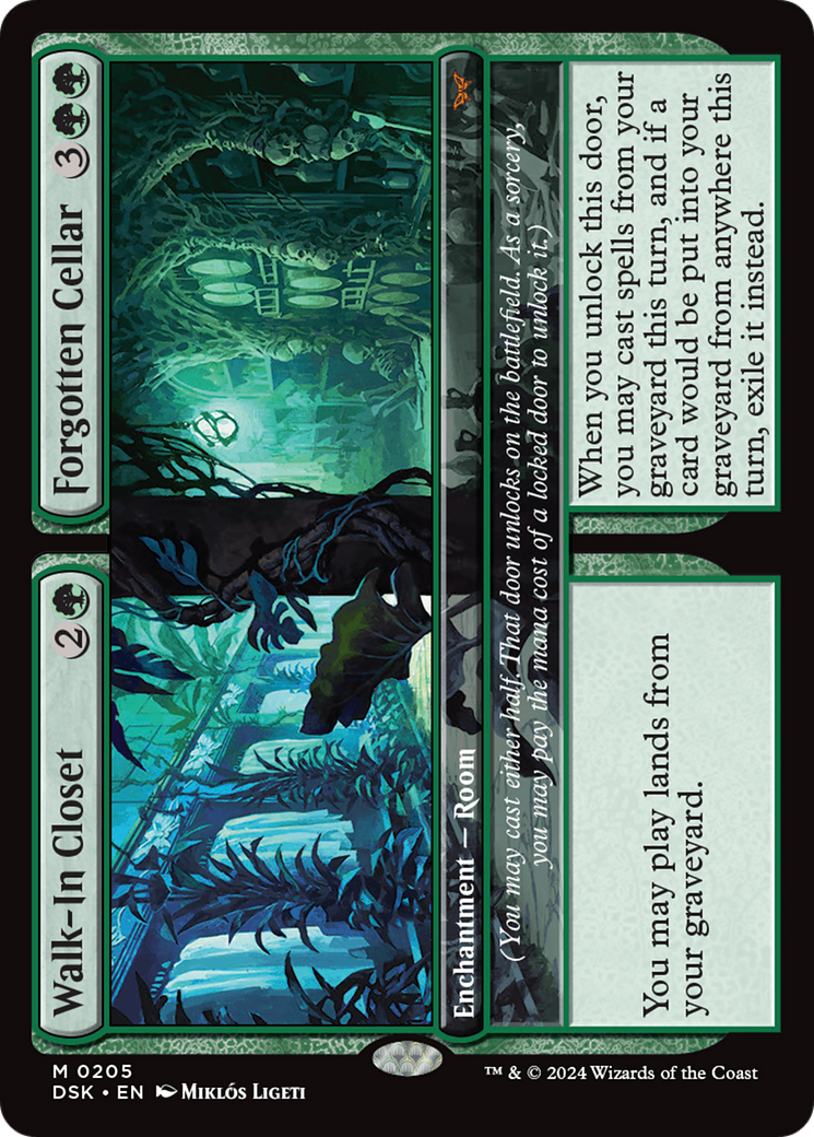 Walk-In Closet // Forgotten Cellar [Duskmourn: House of Horror] - Magic: The Gathering - Card Brawlers | Quebec | Canada |