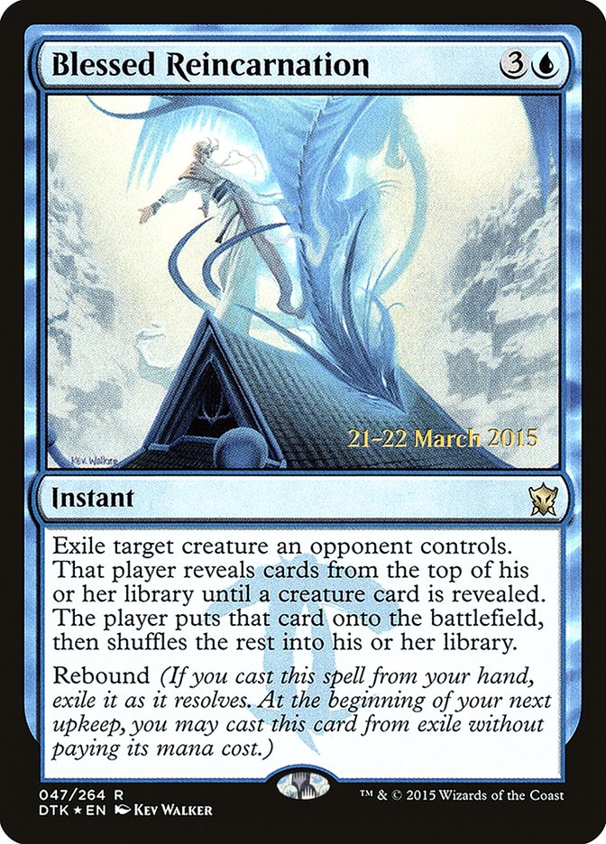 Blessed Reincarnation [Dragons of Tarkir Prerelease Promos] - Magic: The Gathering - Card Brawlers | Quebec | Canada |