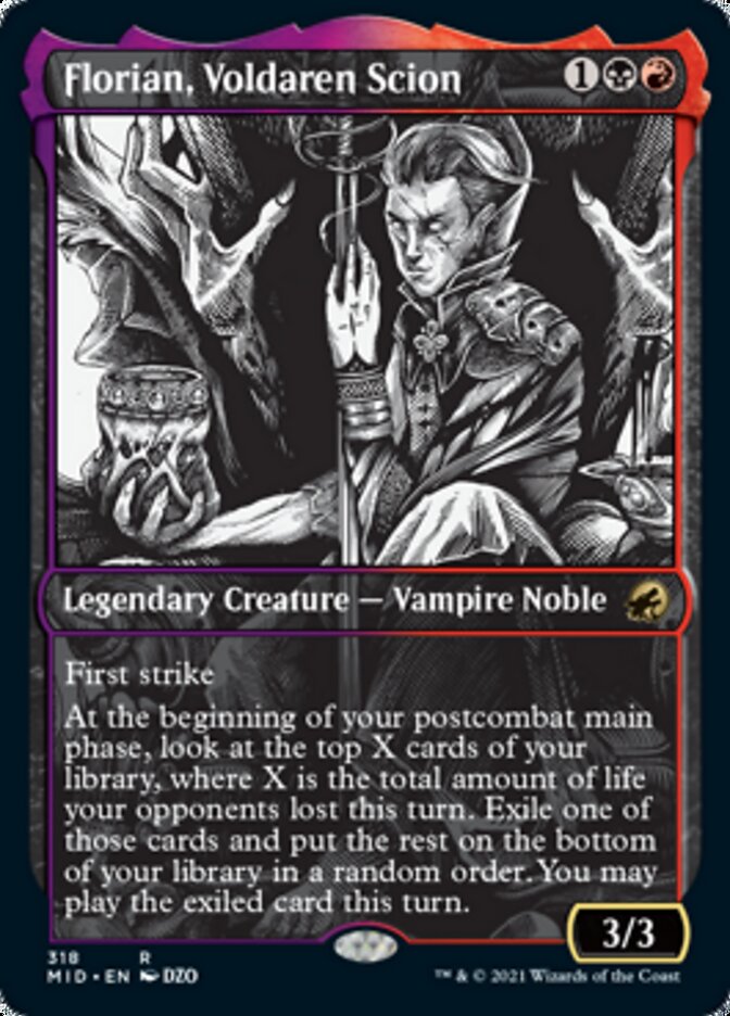 Florian, Voldaren Scion (Showcase Eternal Night) [Innistrad: Midnight Hunt] - Magic: The Gathering - Card Brawlers | Quebec | Canada |