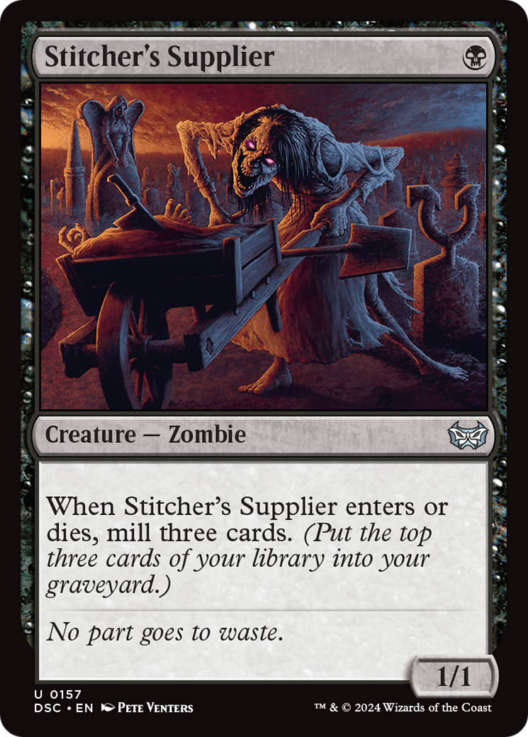 Stitcher's Supplier [Duskmourn: House of Horror Commander] - Magic: The Gathering - Card Brawlers | Quebec | Canada |