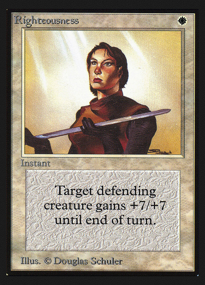 Righteousness [International Collectors' Edition] - Magic: The Gathering - Card Brawlers | Quebec | Canada |