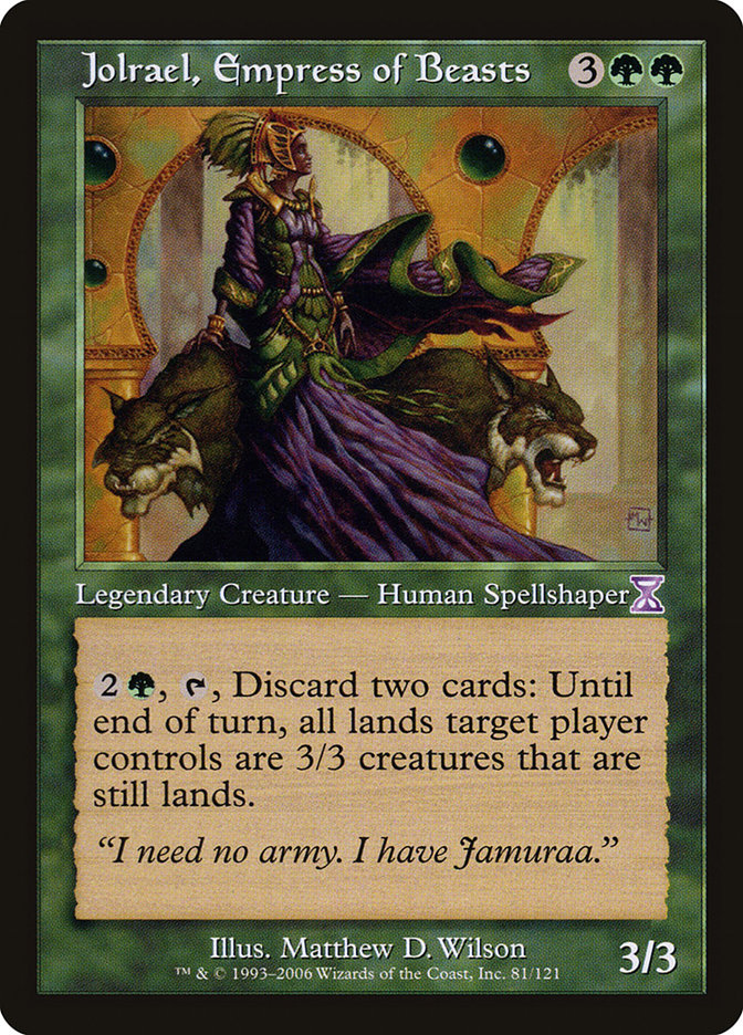 Jolrael, Empress of Beasts [Time Spiral Timeshifted] - Magic: The Gathering - Card Brawlers | Quebec | Canada |