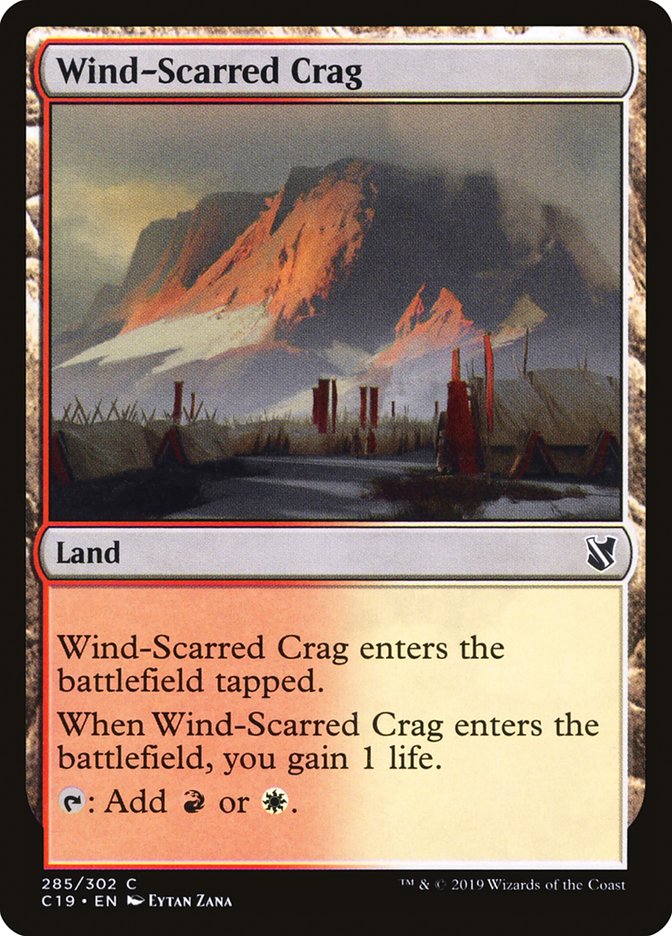 Wind-Scarred Crag [Commander 2019] - Magic: The Gathering - Card Brawlers | Quebec | Canada |