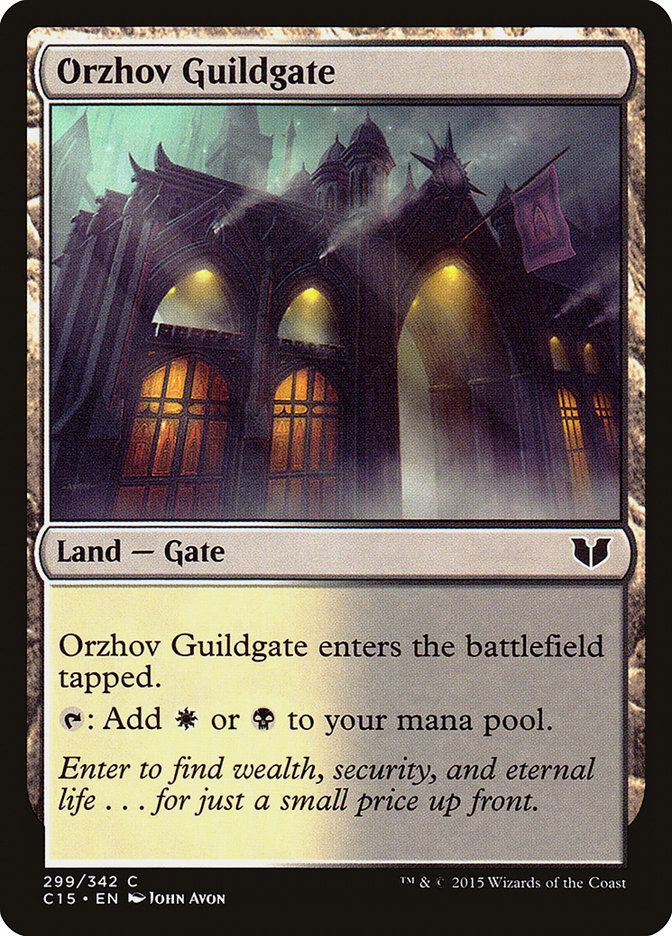 Orzhov Guildgate [Commander 2015] - Magic: The Gathering - Card Brawlers | Quebec | Canada |