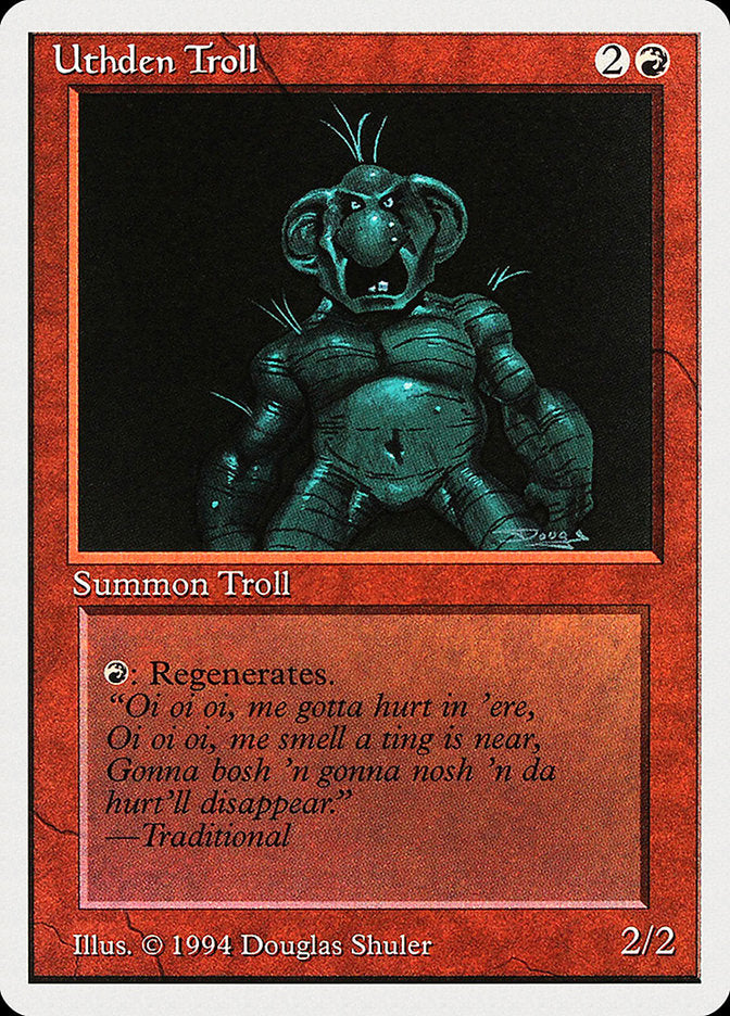 Uthden Troll [Summer Magic / Edgar] - Magic: The Gathering - Card Brawlers | Quebec | Canada |