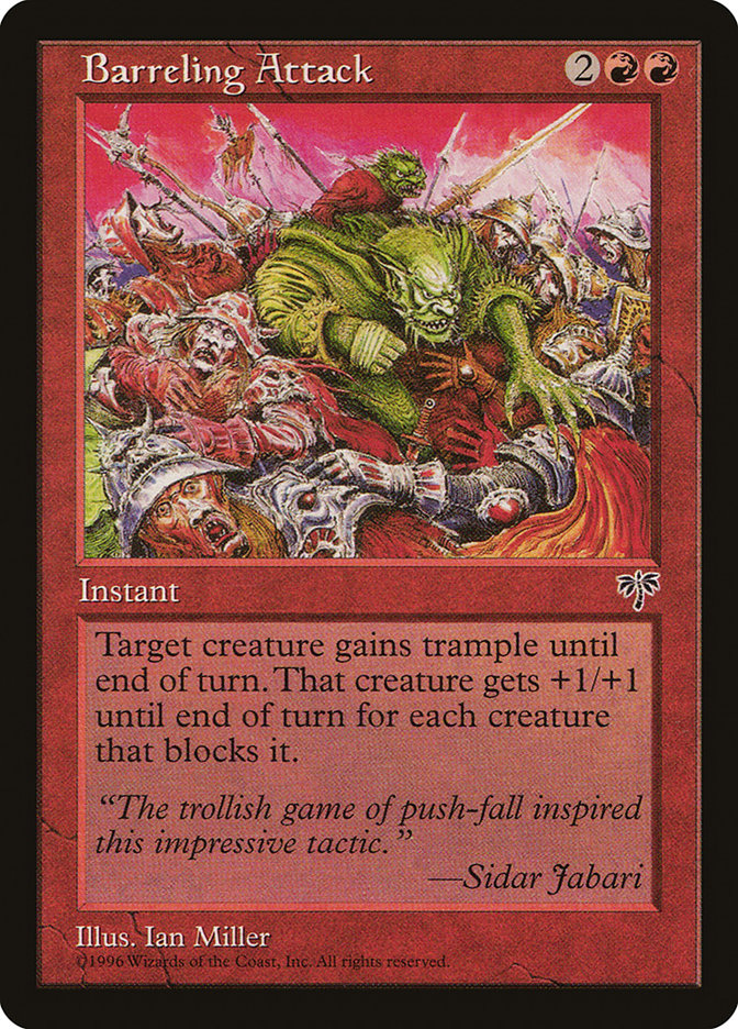 Barreling Attack [Mirage] - Magic: The Gathering - Card Brawlers | Quebec | Canada |