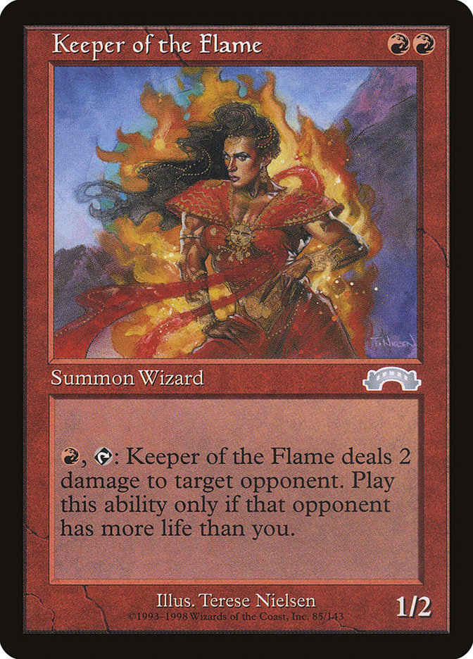 Keeper of the Flame [Exodus] - Magic: The Gathering - Card Brawlers | Quebec | Canada |
