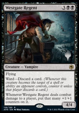 Westgate Regent (Promo Pack) [Dungeons & Dragons: Adventures in the Forgotten Realms Promos] - Magic: The Gathering - Card Brawlers | Quebec | Canada |