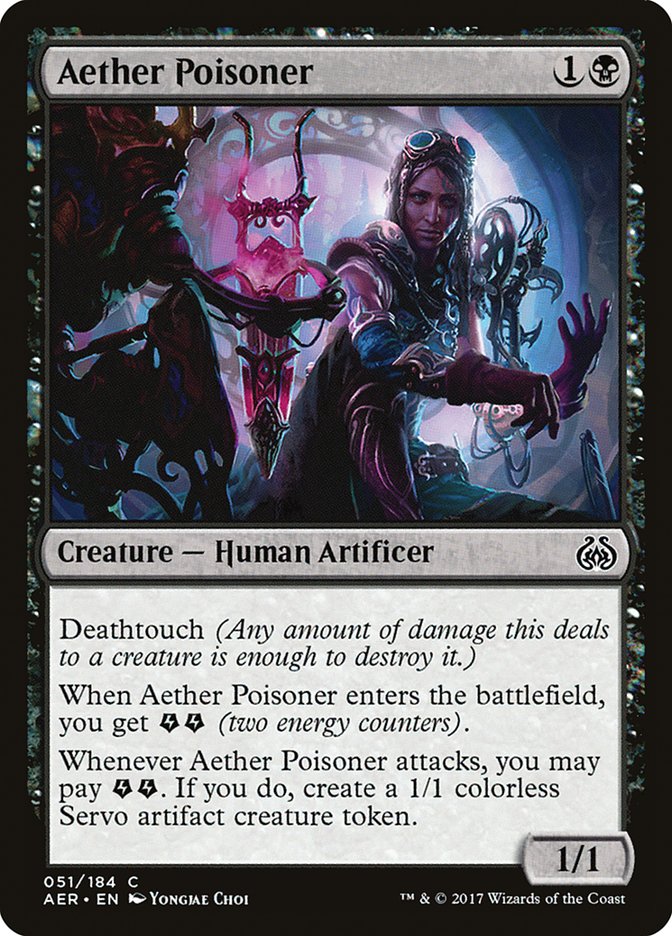 Aether Poisoner [Aether Revolt] - Magic: The Gathering - Card Brawlers | Quebec | Canada |