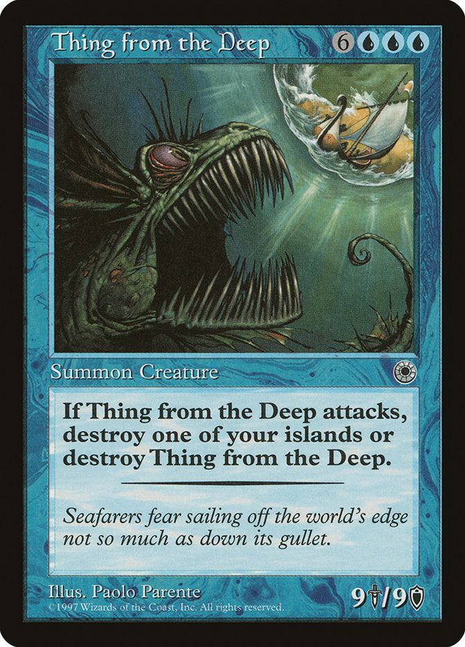 Thing from the Deep [Portal] - Magic: The Gathering - Card Brawlers | Quebec | Canada |