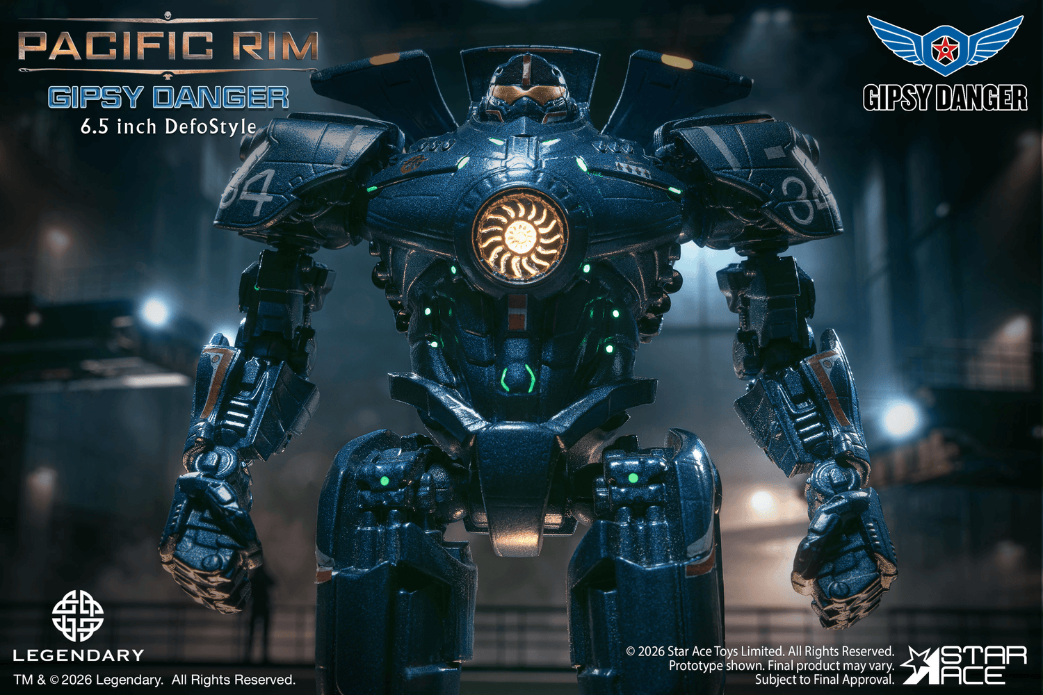 Star Ace - Pacific Rim – Gipsy Danger DefoStyle Figure DX - (PREORDER) December 15, 2026