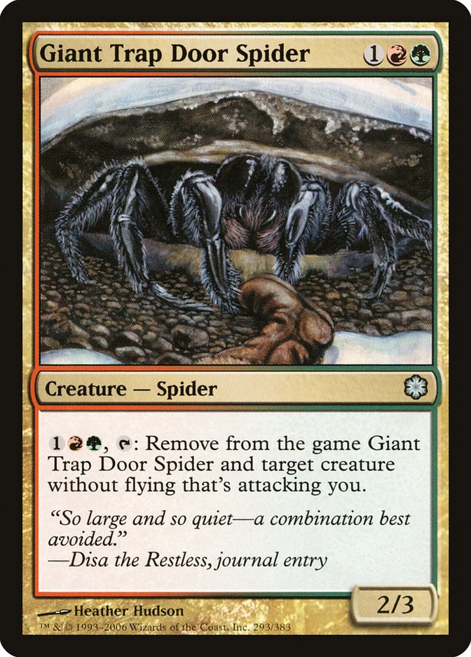 Giant Trap Door Spider [Coldsnap Theme Decks] - Magic: The Gathering - Card Brawlers | Quebec | Canada |