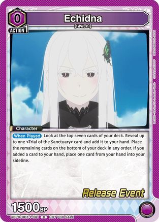 Echidna (091) (UEPR/REZ-1-091) - UE24BT ReZERO Starting Life in Another World Release Event Cards - Card Brawlers