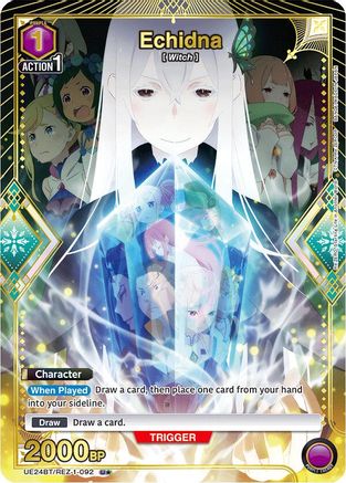 Echidna (092) (U*) (UE24BT/REZ-1-092) - UE24BT ReZERO Starting Life in Another World Foil - Card Brawlers