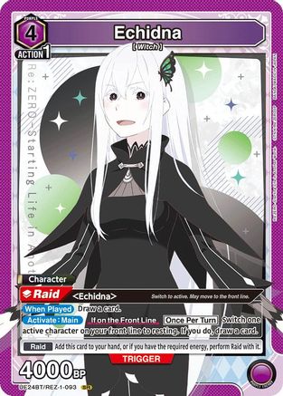 Echidna (093) (UE24BT/REZ-1-093) - UE24BT ReZERO Starting Life in Another World Foil - Card Brawlers