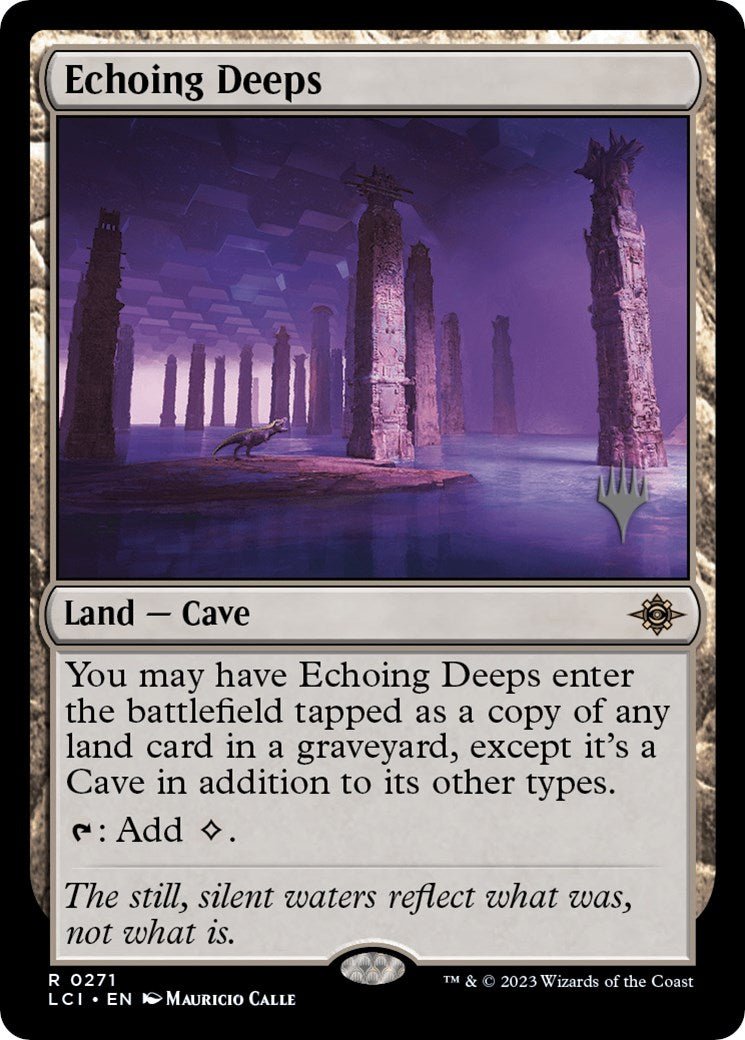 Echoing Deeps (Promo Pack) [The Lost Caverns of Ixalan Promos] - Card Brawlers