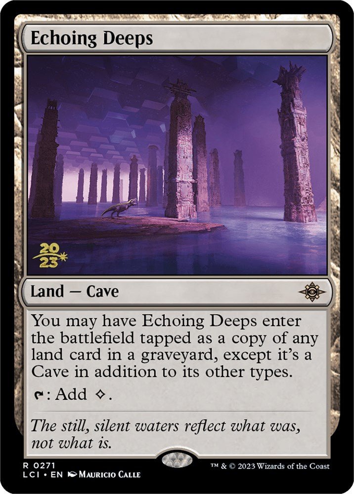 Echoing Deeps [The Lost Caverns of Ixalan Prerelease Cards] - Card Brawlers