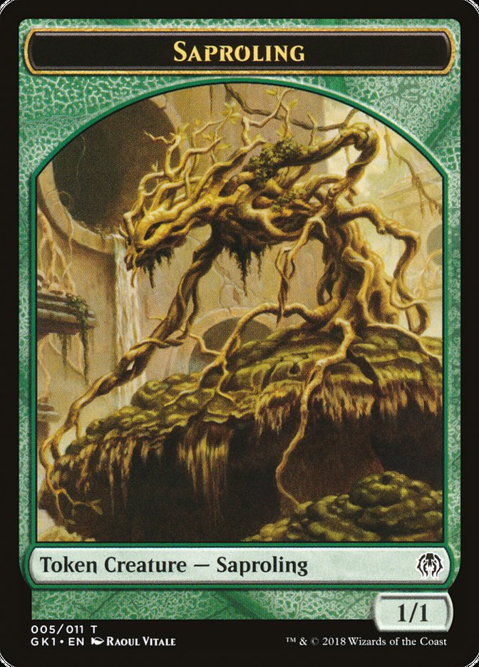 Saproling // Insect Double-Sided Token [Guilds of Ravnica Guild Kit Tokens] - Magic: The Gathering - Card Brawlers | Quebec | Canada |