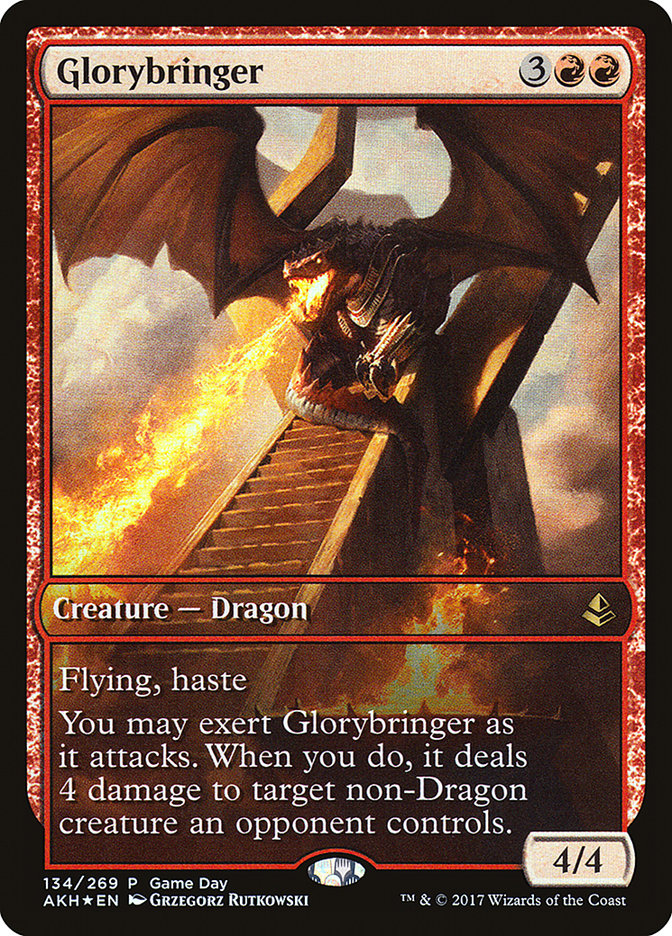 Glorybringer (Game Day) [Amonkhet Promos] - Magic: The Gathering - Card Brawlers | Quebec | Canada |