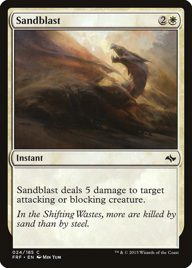 Sandblast [Fate Reforged] - Magic: The Gathering - Card Brawlers | Quebec | Canada |
