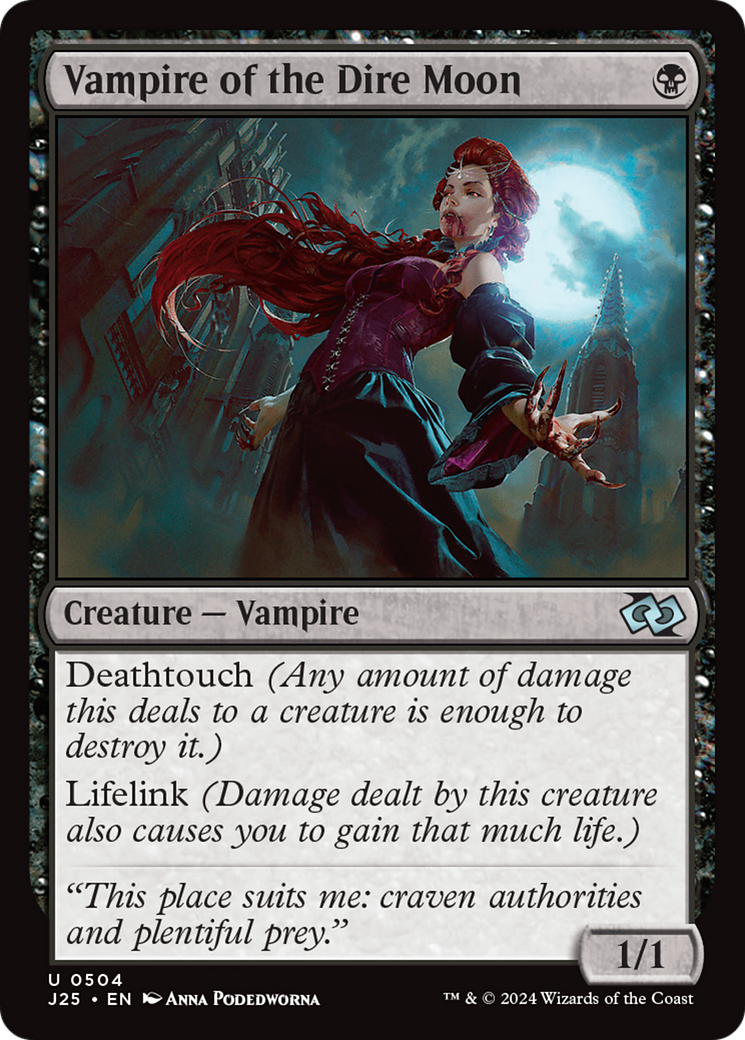 Vampire of the Dire Moon [Foundations Jumpstart] - Magic: The Gathering - Card Brawlers | Quebec | Canada |