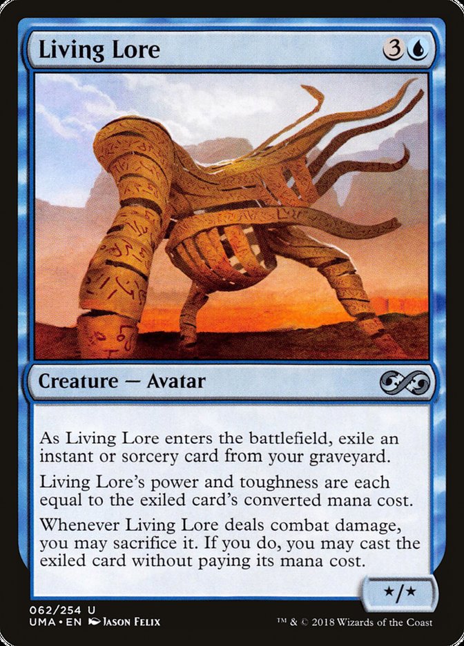Living Lore [Ultimate Masters] - Magic: The Gathering - Card Brawlers | Quebec | Canada |