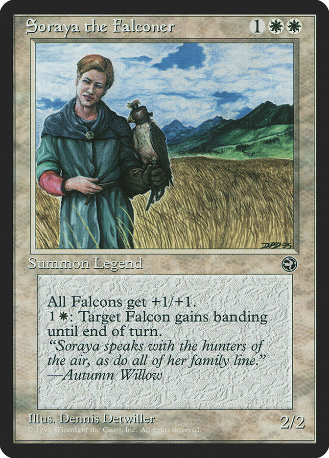 Soraya the Falconer [Homelands] - Magic: The Gathering - Card Brawlers | Quebec | Canada |