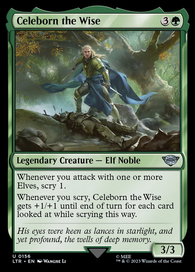 Celeborn the Wise [The Lord of the Rings: Tales of Middle-Earth] - Magic: The Gathering - Card Brawlers | Quebec | Canada |