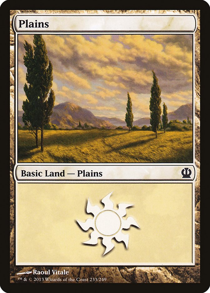 Plains (233) [Theros] - Magic: The Gathering - Card Brawlers | Quebec | Canada |
