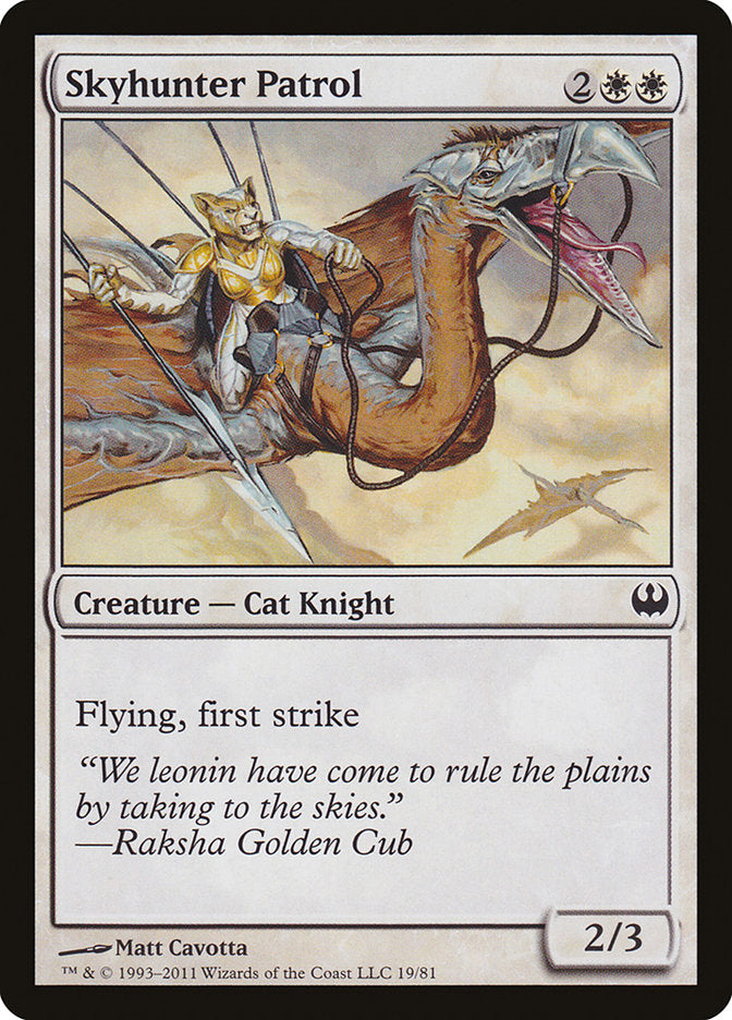 Skyhunter Patrol [Duel Decks: Knights vs. Dragons] - Magic: The Gathering - Card Brawlers | Quebec | Canada |