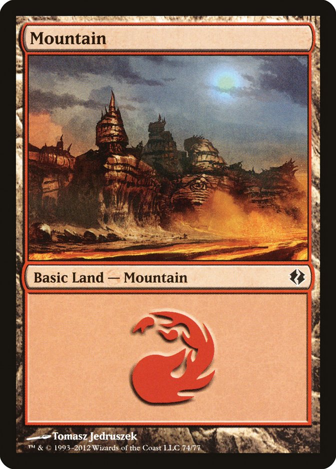 Mountain (74) [Duel Decks: Venser vs. Koth] - Magic: The Gathering - Card Brawlers | Quebec | Canada |