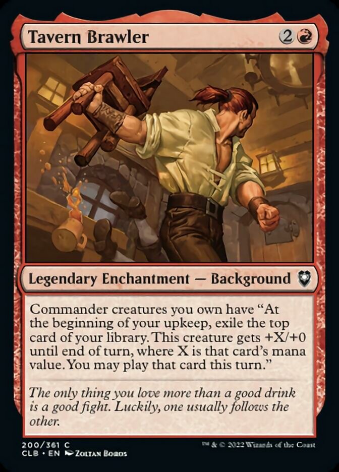 Tavern Brawler [Commander Legends: Battle for Baldur's Gate] - Magic: The Gathering - Card Brawlers | Quebec | Canada |
