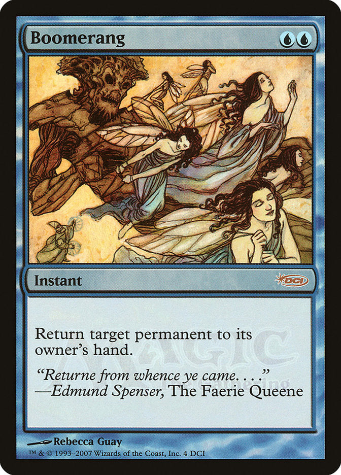 Boomerang [Gateway 2007] - Magic: The Gathering - Card Brawlers | Quebec | Canada |
