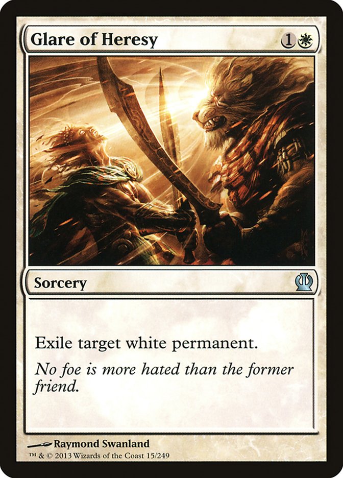 Glare of Heresy [Theros] - Magic: The Gathering - Card Brawlers | Quebec | Canada |