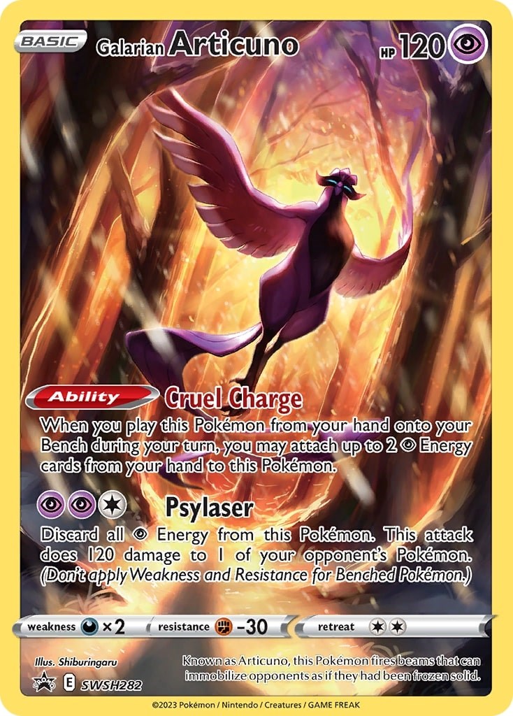 Galarian Articuno (SWSH282) [Sword & Shield: Black Star Promos] - Pokémon - Card Brawlers | Quebec | Canada |