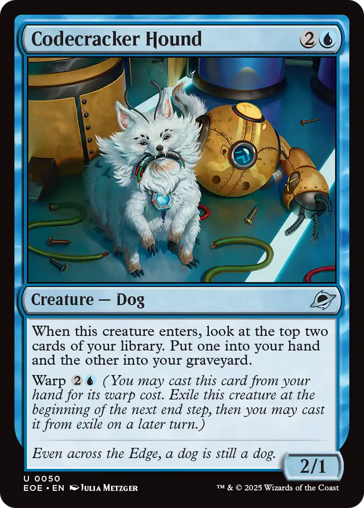 Codecracker Hound [Edge of Eternities] - Magic: The Gathering - Card Brawlers | Quebec | Canada |