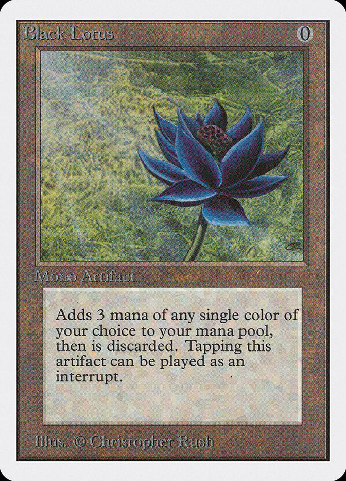Black Lotus [Unlimited Edition] - Magic: The Gathering - Card Brawlers | Quebec | Canada |
