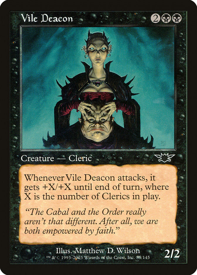 Vile Deacon [Legions] - Magic: The Gathering - Card Brawlers | Quebec | Canada |