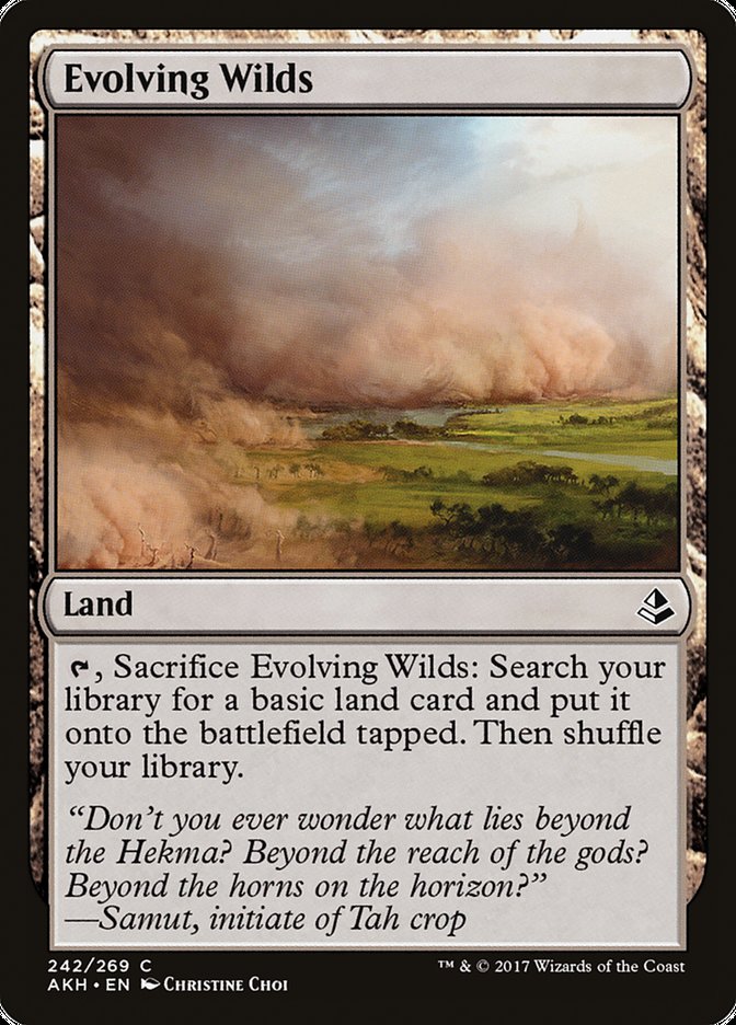 Evolving Wilds [Amonkhet] - Magic: The Gathering - Card Brawlers | Quebec | Canada |