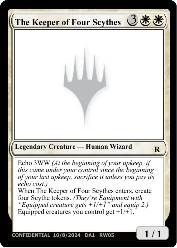 The Keeper of Four Scythes [Unknown Event] - Magic: The Gathering - Card Brawlers | Quebec | Canada |
