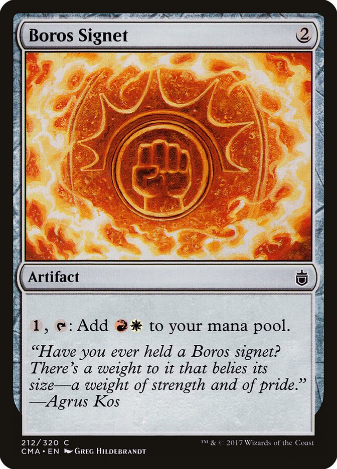 Boros Signet [Commander Anthology] - Magic: The Gathering - Card Brawlers | Quebec | Canada |