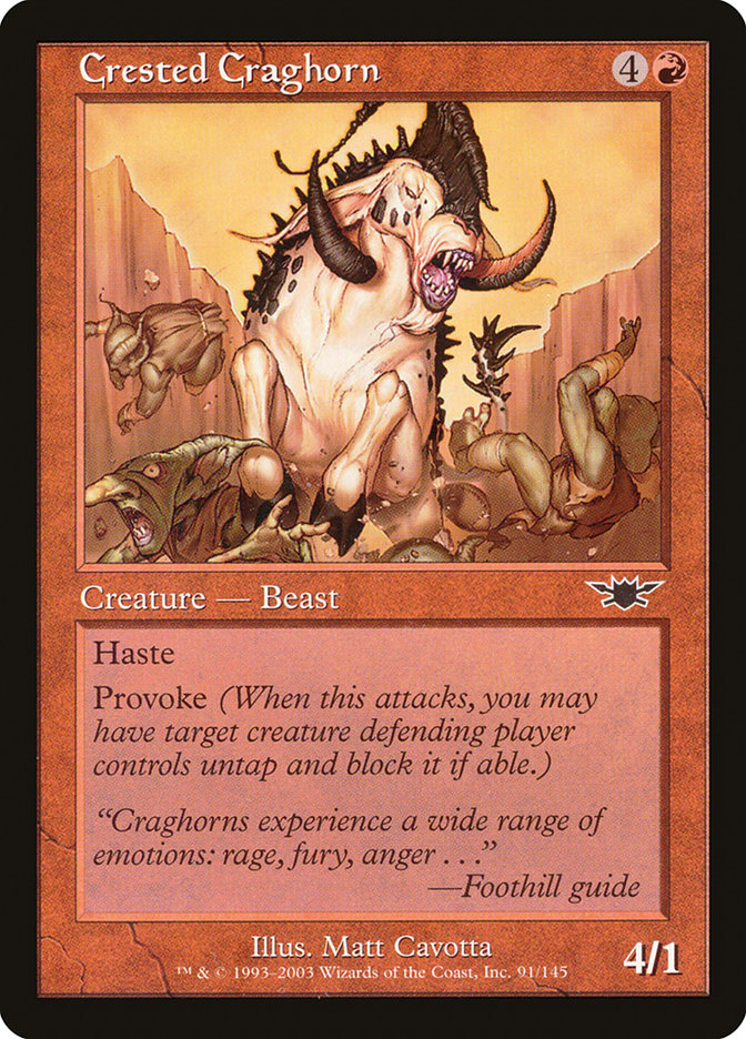 Crested Craghorn [Legions] - Magic: The Gathering - Card Brawlers | Quebec | Canada |