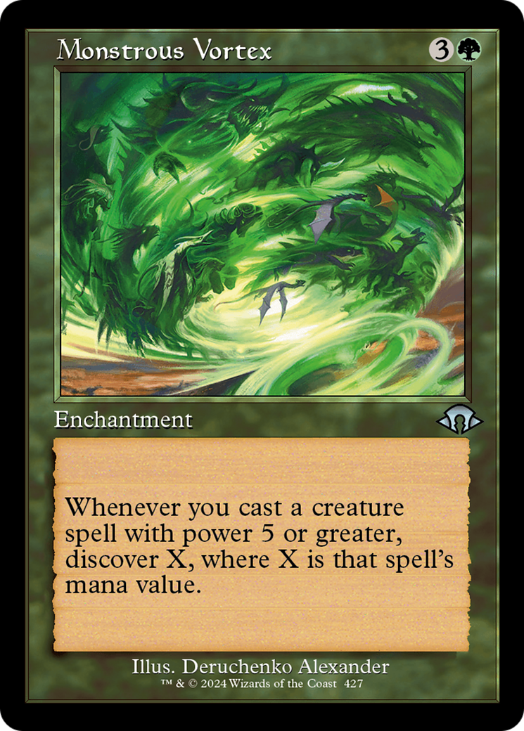 Monstrous Vortex (Retro) [Modern Horizons 3] - Magic: The Gathering - Card Brawlers | Quebec | Canada |