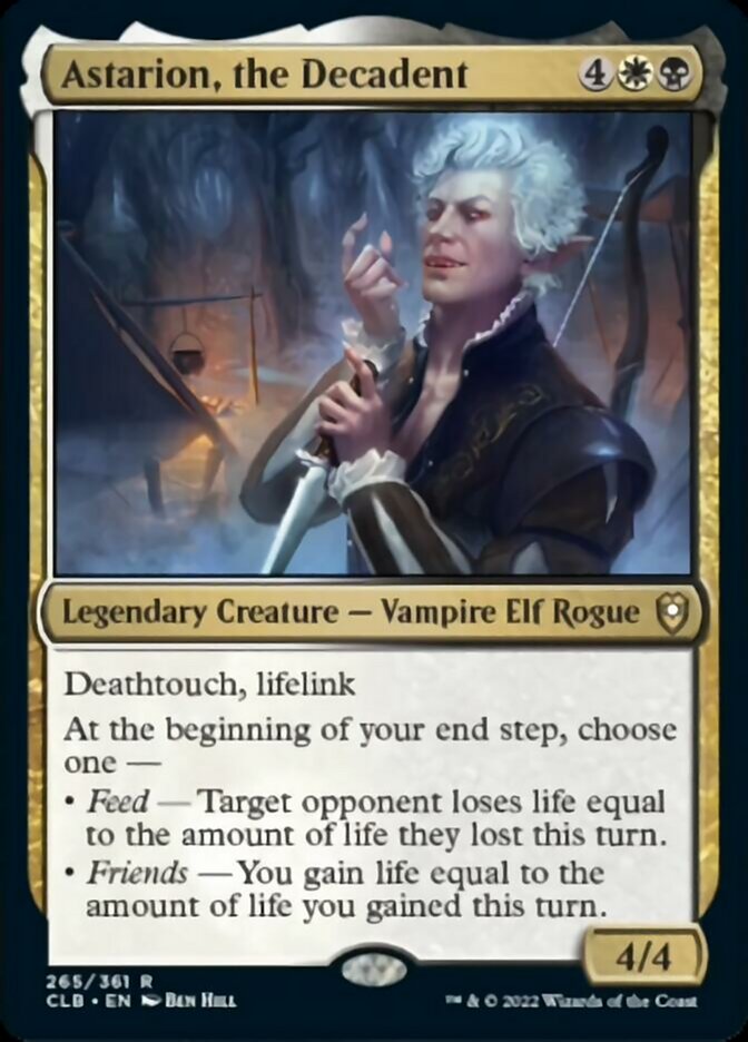 Astarion, the Decadent [Commander Legends: Battle for Baldur's Gate] - Magic: The Gathering - Card Brawlers | Quebec | Canada |