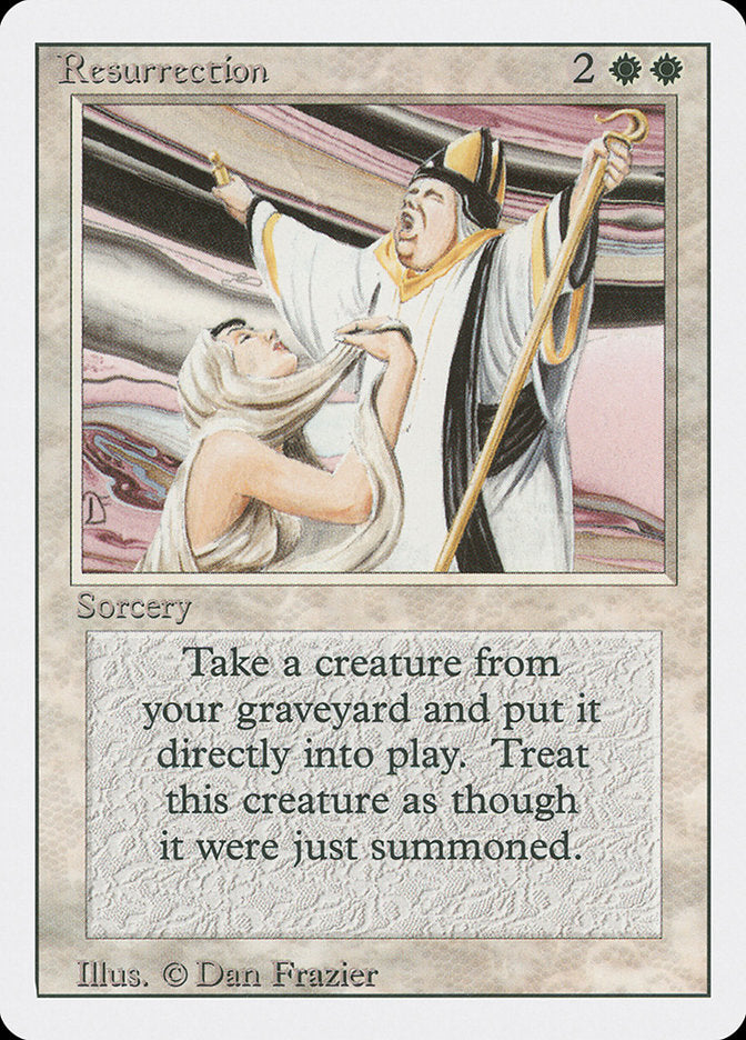 Resurrection [Revised Edition] - Magic: The Gathering - Card Brawlers | Quebec | Canada |