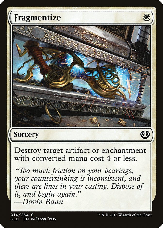 Fragmentize [Kaladesh] - Magic: The Gathering - Card Brawlers | Quebec | Canada |