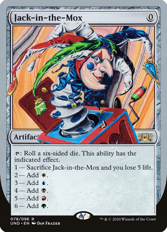 Jack-in-the-Mox [Unsanctioned] - Magic: The Gathering - Card Brawlers | Quebec | Canada |