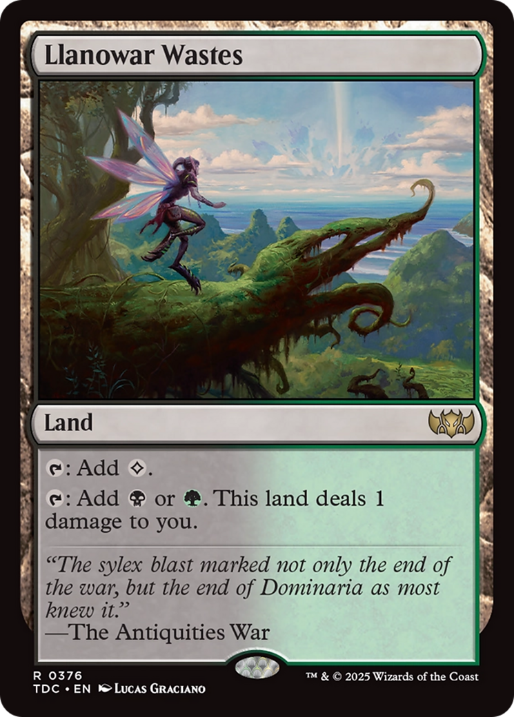 Llanowar Wastes [Tarkir: Dragonstorm Commander] - Magic: The Gathering - Card Brawlers | Quebec | Canada |